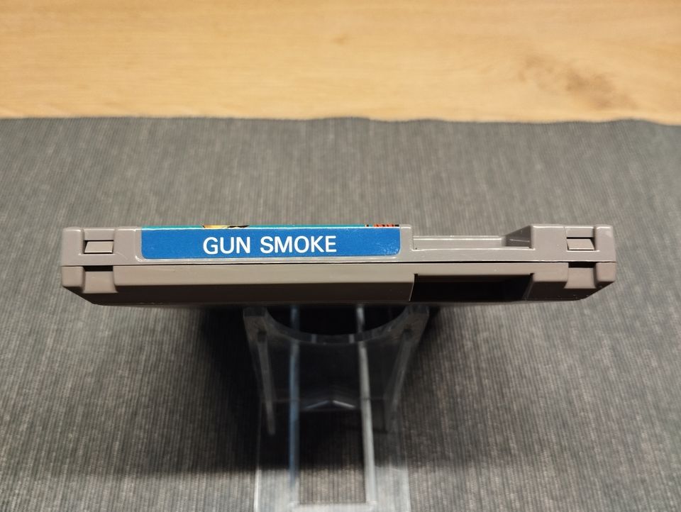 ⭐ NINTENDO NES SPIEL: GUN.SMOKE GUN SMOKE - NES-GK-EEC (SCN) in Düsseldorf