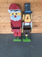 Holzfigur Weihnachtsmann Kaminkehrer Baden-Württemberg - Mössingen Vorschau