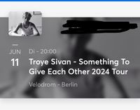 2 Tickets (Sitzplätze) für Troye Sivan - Berlin - 11.06. Thüringen - Erfurt Vorschau