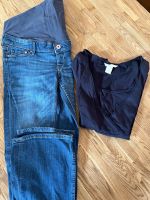 h&m Mama Umstandssachen Set Jeans & Stillshirt Gr. XS/38 Berlin - Treptow Vorschau