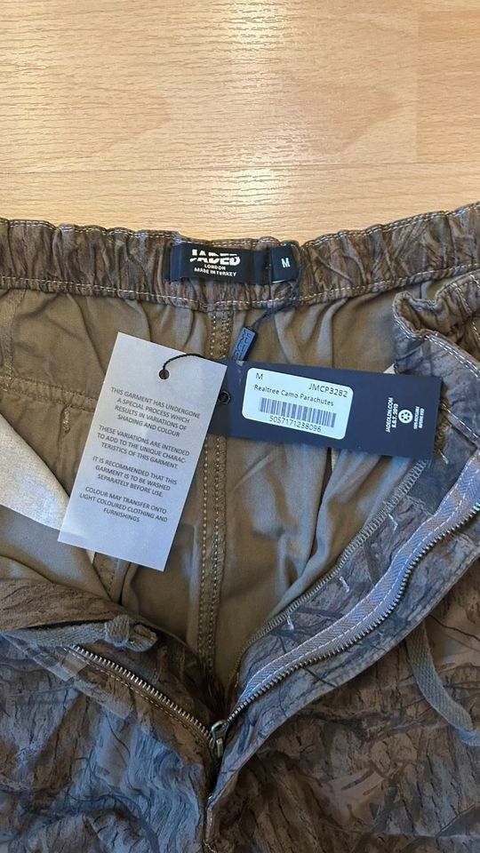 Jaded London Forest Camo Parachute Pants Größe M in Hannover