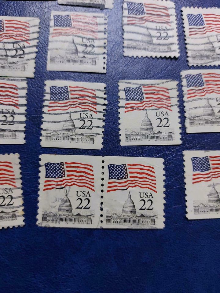 Alte Briefmarken USA 22 cent in Berlin