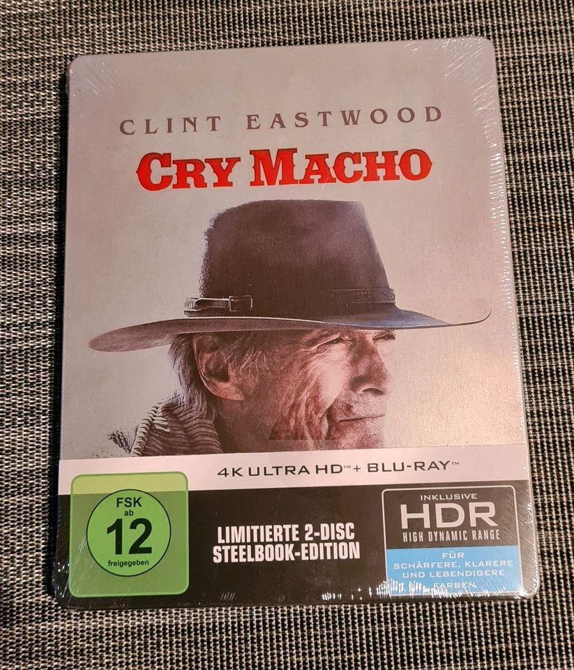 Cry Macho 4K+BR Steelbook OVP in Niederkrüchten