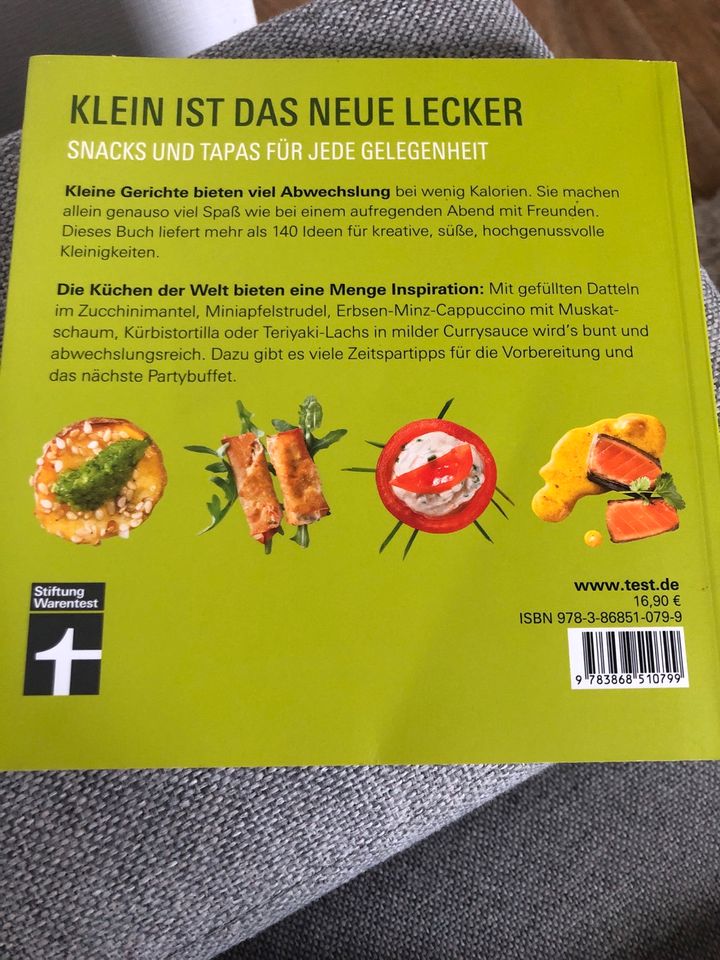 Kochbuch Stiftung Warentest Fingerfood und Snacks in Neunkirchen