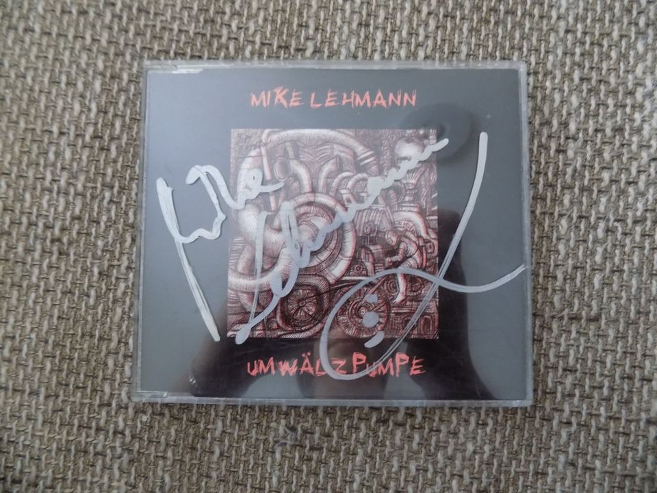 Mike Lehmann: Umwälzpumpe + Unterschrift CD in Pfaffenhofen a.d. Ilm