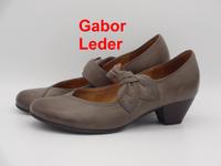 Original Gabor Riemchenpumps Gr. 38 Farbe schiefer grau - LEDER Bayern - Regensburg Vorschau