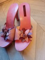 Sandalen Sabo gr 40 Absatz High Heels gr 40 Leder Mitte - Wedding Vorschau