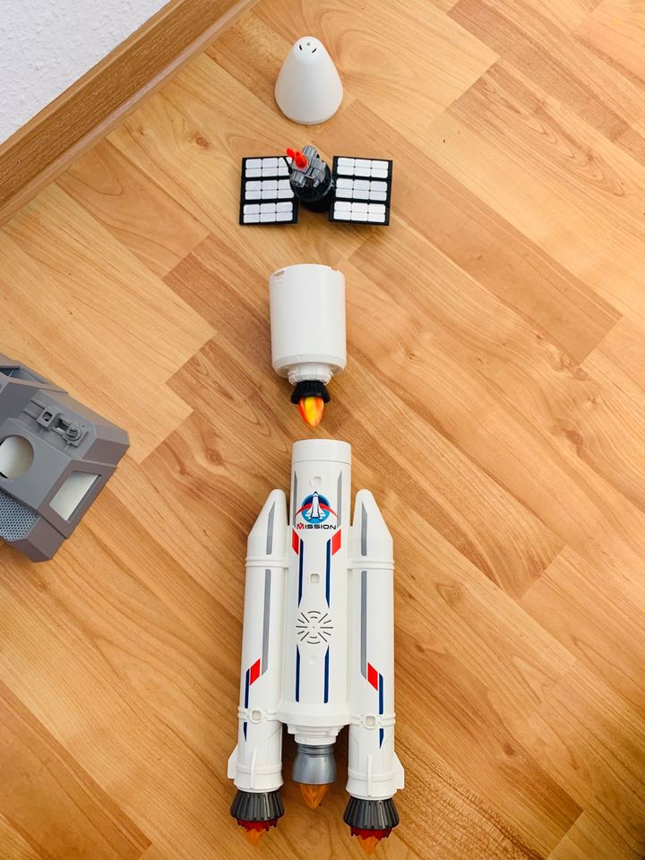 Playmobilset Raketenstation und Spaceshuttle, Satelit, Weltraum in Varel