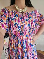 Blogger Rainbow Bonprix Kleid Sommerkleid bunt 40 42 Ethno NEU Baden-Württemberg - Philippsburg Vorschau