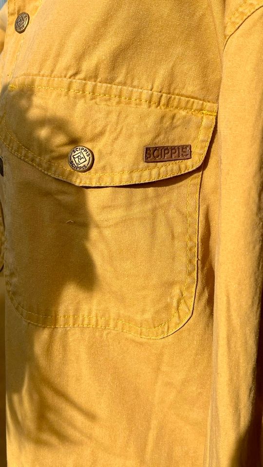 SCIPPIS COWRA Shirt mustard S-3XL Hemd Canvashemd Westernhemd in Tostedt