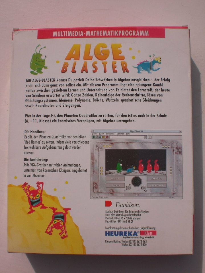 Mathematik-Lernprogramm Alge-Blaster in Felsberg