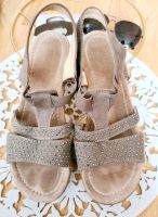 ❀ Ariane Gr. 38 Beige Sandaletten Pantoletten Sandalen ❀ Nürnberg (Mittelfr) - Gebersdorf Vorschau