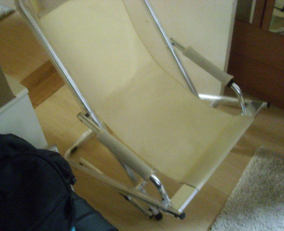 unbenutzt mit Etikett Luxus Alu Relax chair faltbar NP 250 EUR in Hamburg
