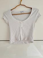 Crop Shirt C&A weiß M Niedersachsen - Westerstede Vorschau