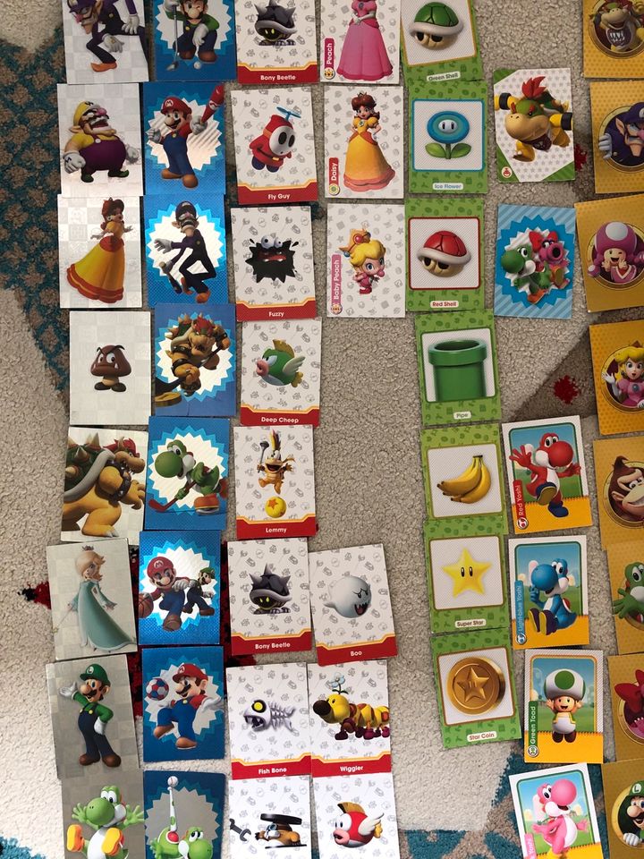 Super Mario Panini Karten Sammelkarten in Wallersdorf