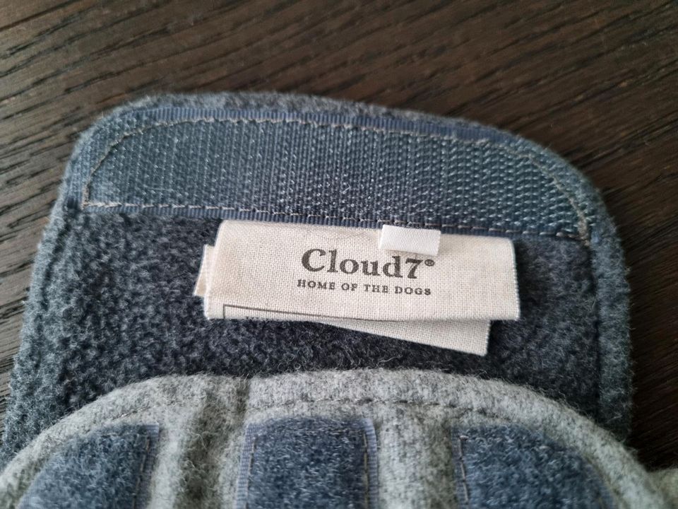 Cloud7 Hundemantel Dackel Brooklyn Flanell Grey in Kelkheim