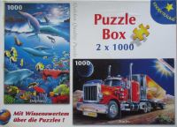 Puzzle Box – 2 x 1000 Teile – Trucks / Delphine Nürnberg (Mittelfr) - Röthenbach b Schweinau Vorschau