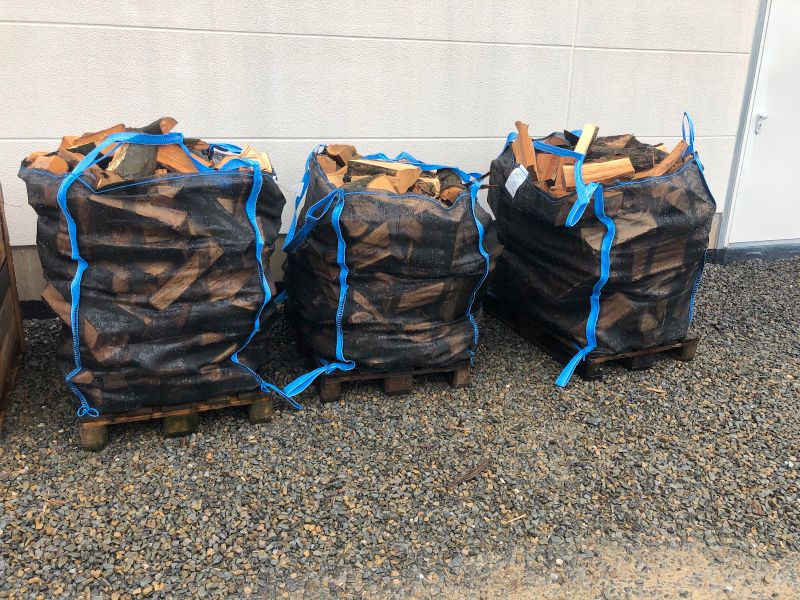 Woodbags, BigPacks speziell für die Brennholzlagerung, Holzbag in Üxheim