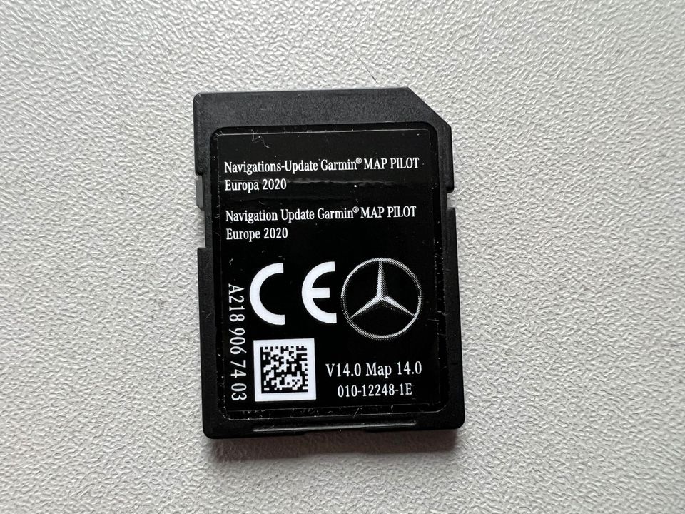 Mercedes Navi SD Karte Map Pilot Europa 2020 A2189067403 in Hebertshausen