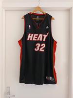 Miami Heat O'Neal NBA Basketball Jersey Adidas Gr. XL baggy Berlin - Charlottenburg Vorschau