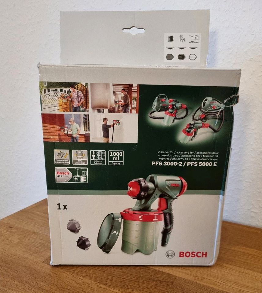 Bosch PFS 3000-2 / PFS 5000 E Farbsprüh Pistole Neu in Vettweiß