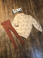 Niedliches Set, Longpullover und Leggins, h&m, Größe 116 Bayern - Emmering Vorschau