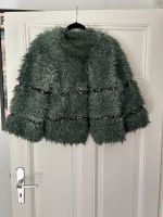 Fake Fur Jacke mit Pailetten Hamburg-Mitte - Hamburg Neustadt Vorschau