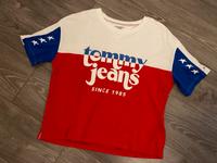 Tommy Jeans Shirt Top Rot Blau Weiß L Glitzer NEU USA Vintage Leipzig - Leipzig, Zentrum Vorschau