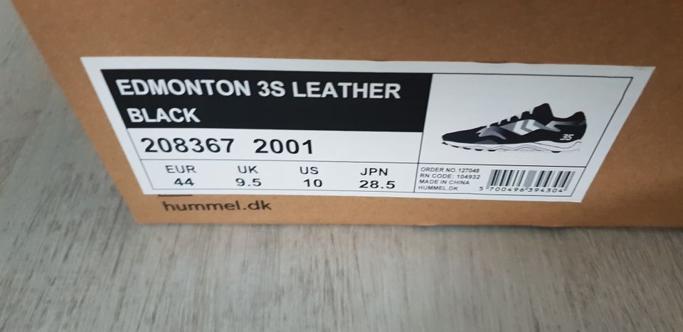 Hummel Sneaker GR 44 Neu ungetragen mit OVP schwarz in Berlin