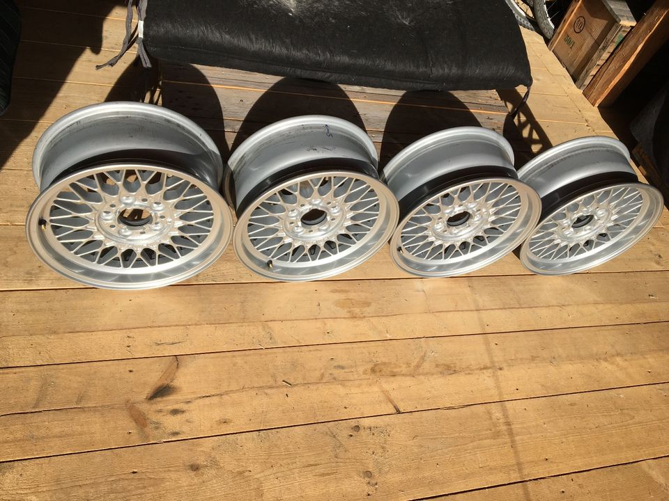 Felgen 7x16 ET 20 BMW Styling 5 BBS E39 E36 E30 geprüft Lack neu in Kempten