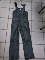 W32L29 Motorrad Leder Latzhose GR44 D unisex JUMBO int. schwarz Hessen - Offenbach Vorschau