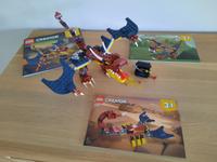 LEGO Creator 3-in-1 Feuerdrache - 31102 - VOLLSTÄNDIG Nordrhein-Westfalen - Leichlingen Vorschau