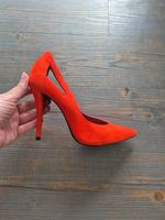 High Heels Zara 37 rot Hessen - Bruchköbel Vorschau
