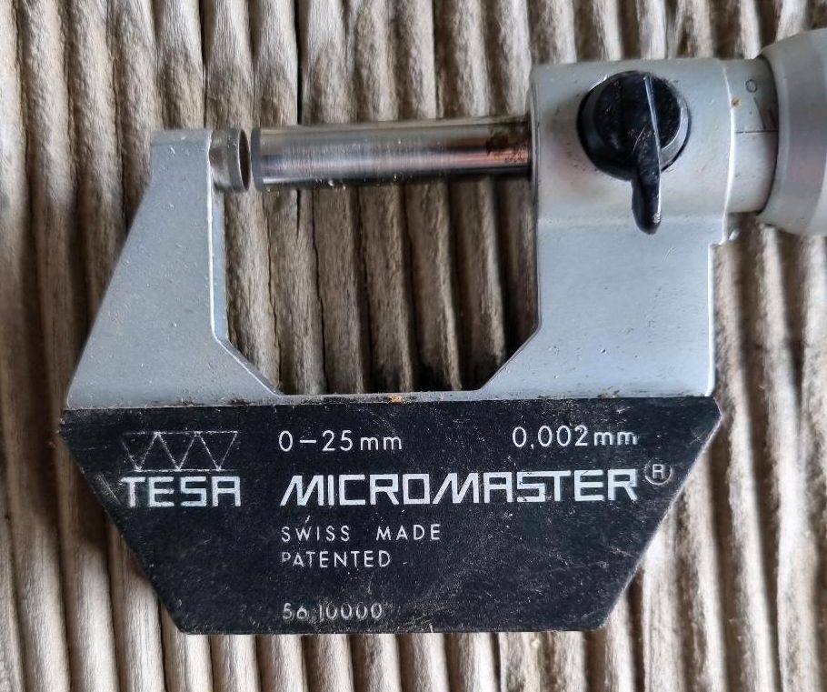 Mikrometer Tesa 0-25mm / Feinmechanik in Thalhausen
