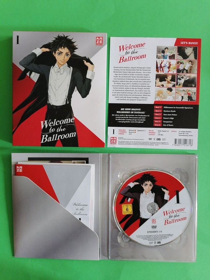 Welcome to the Ballroom Vol. 1+2 + Sammelschuber Anime DVD in Berlin