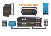 1.620Wp Offgrid- Anlage, Inselanlage, 4.8kWh Pylontech, Victron Bayern - Bubesheim Vorschau