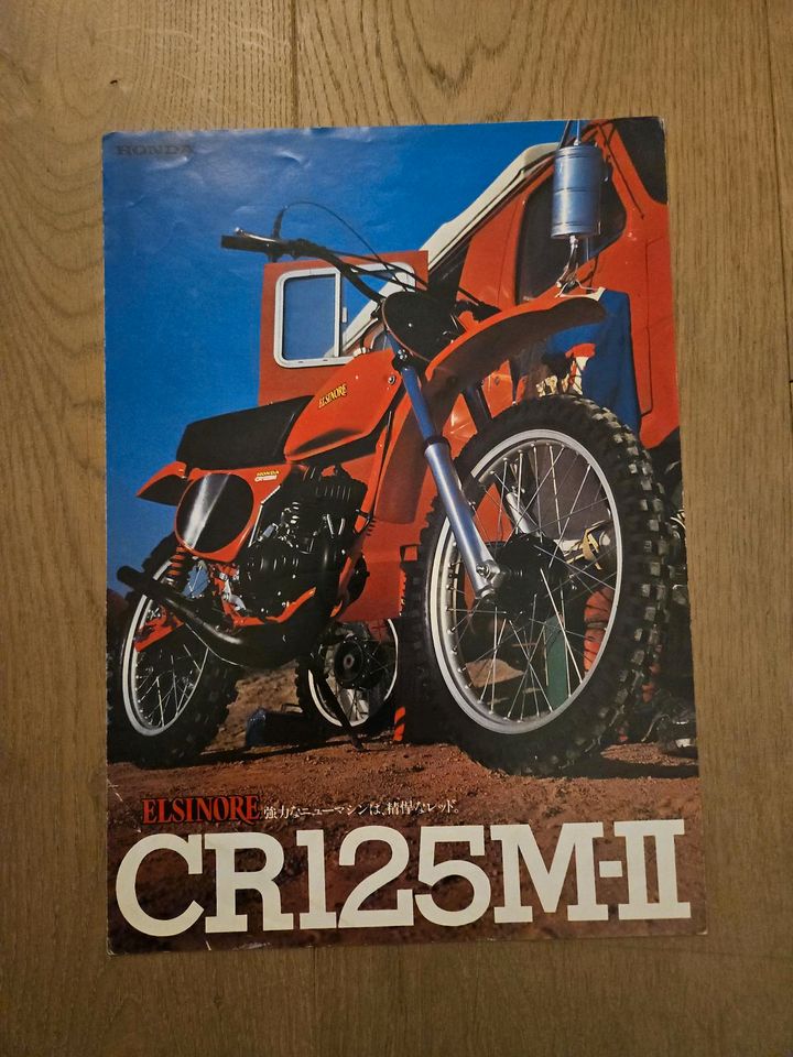 Brochure prospekt Honda Elsinore CR125M-II JAPAN in Aachen