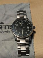 Fortis Fliegeruhr automatic, Edelstahl matt, ca 40mm ohne Krone Nordrhein-Westfalen - Hünxe Vorschau