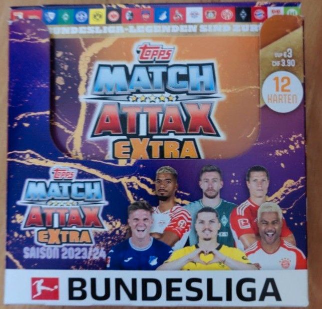 Match Attax Extra 2023/24 Bundesliga Display Box in Hannover