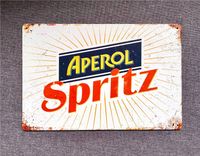 Retro Blechschild Deko Schild Vintage 30x20cm Aperol Spritz *Neu* Baden-Württemberg - Filderstadt Vorschau