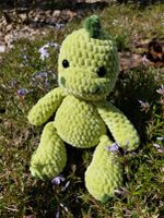 Amigurumi - Häkeltier - Chenille - Dino Sachsen-Anhalt - Dessau-Roßlau Vorschau