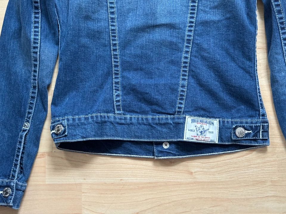 Jeansjacke von True Religion für Damen,Gr.M,blau,Neuwertig in Sprockhövel