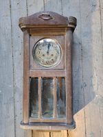 Holz-Wanduhr, DDR-Uhr Dresden - Langebrueck Vorschau