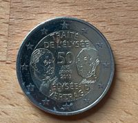 2 Euro münze TRAITE DE L'ELYSEE ELYSEE-D Vertrag 2013 Bayern - Lappersdorf Vorschau