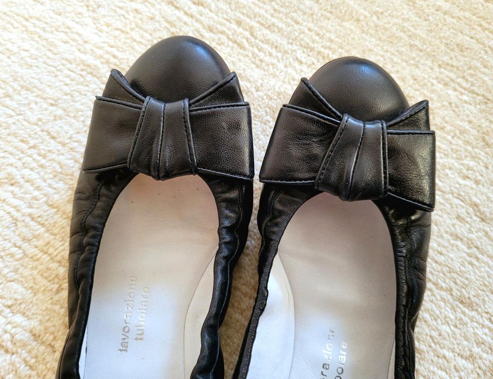 ❤️ TRUMANS ❤️ Damen Schuhe Ballerina Gr 37,5 Made in Italy in Stuttgart