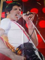 FREDDY MERCURY VINTAGE 80's - RIESEN POSTER A1 - QUEEN Nordrhein-Westfalen - Hilchenbach Vorschau