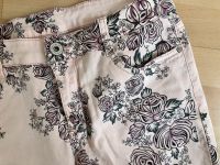 Five Pocket Hose, Stretchig, Zartes, florales Muster Hessen - Kassel Vorschau