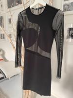 Mini Kleid Zara transparent Cutout Mesh Kleines Schwarzes Thüringen - Uder Vorschau