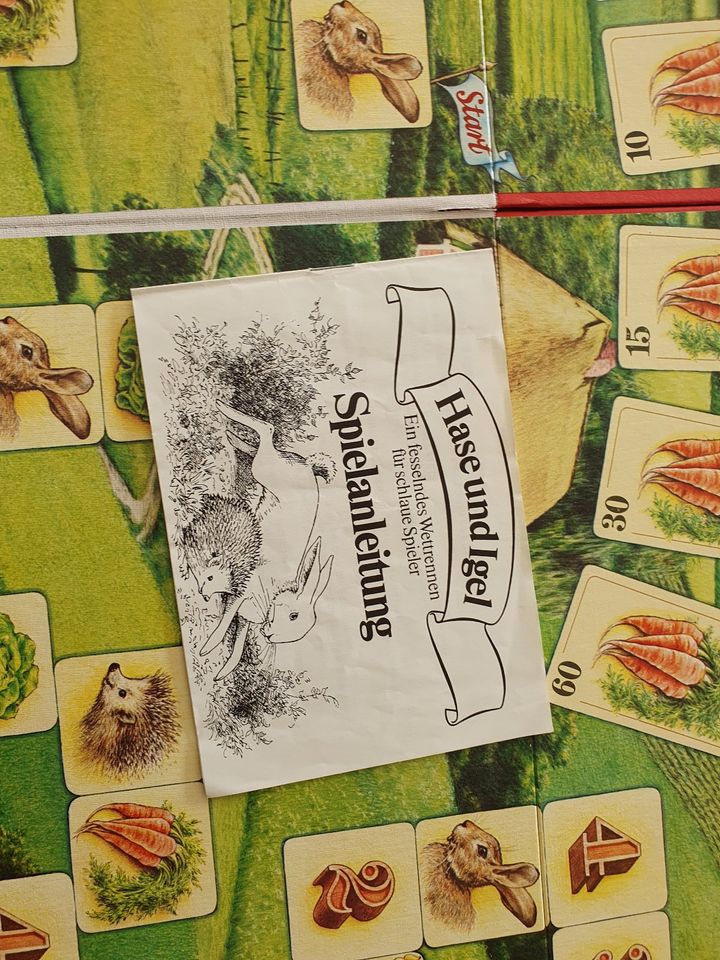 Hase und Igel Brettspiel 80er Jahre gepflegt und Top! in Ditzingen