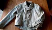 Gr. 88/S: Original Erdmann Lederjacke weiß Motorradjacke Kr. München - Kirchheim bei München Vorschau